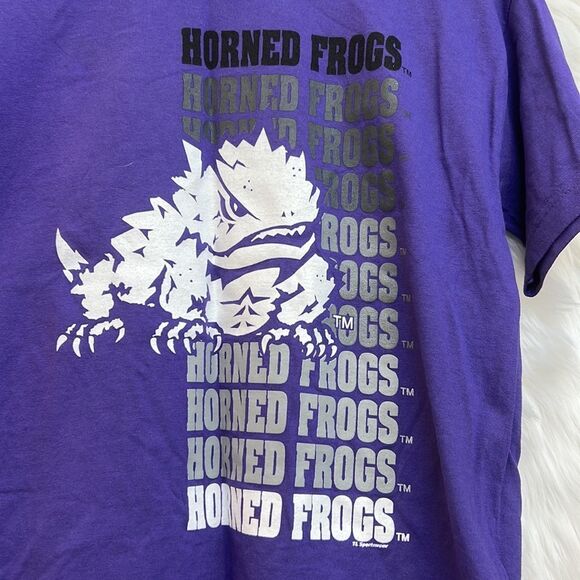 Texas Christian University TCU horned frogs T-shirt - Picture 2 of 4